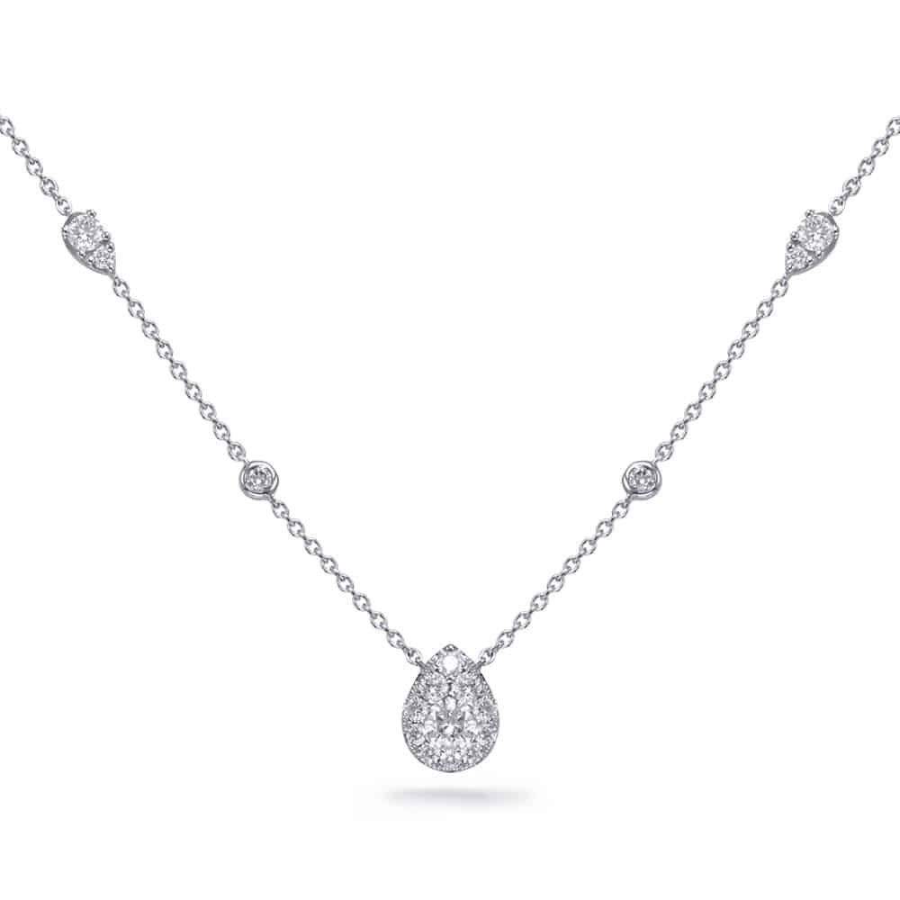 S. Kashi White Gold Diamond Necklace (N1251WG) - Michael Herr Diamonds ...